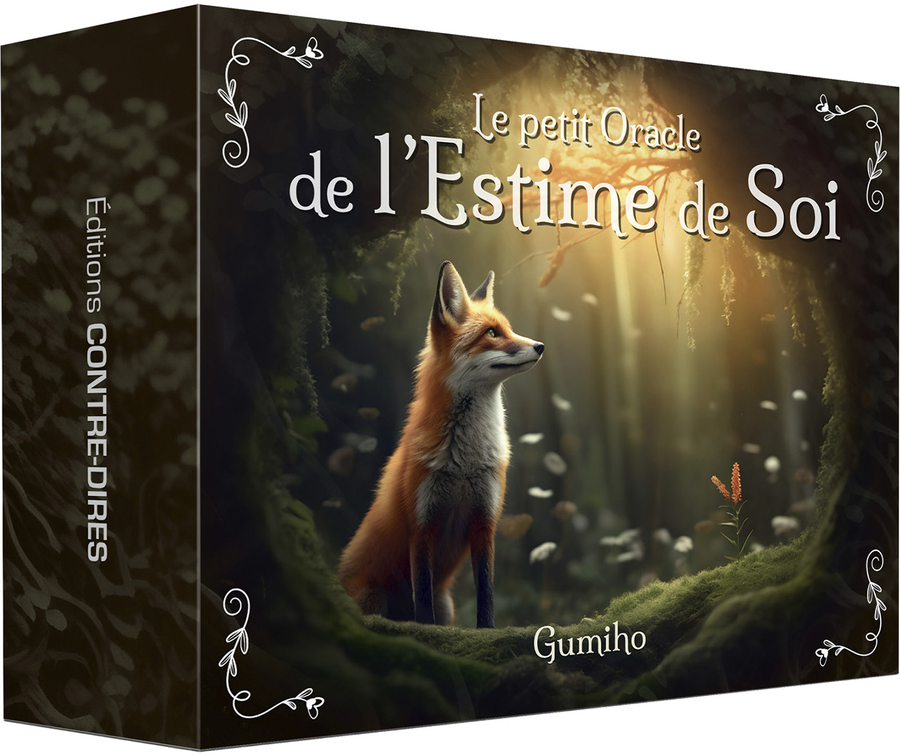 Illustration de la boîte du petit Oracle de l’Estime de Soi